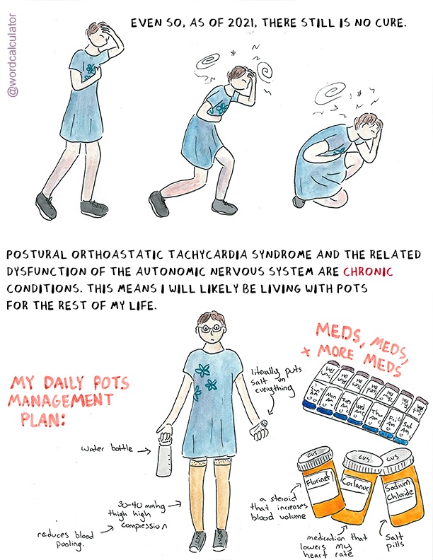 POTS Comic Standing Up To POTS